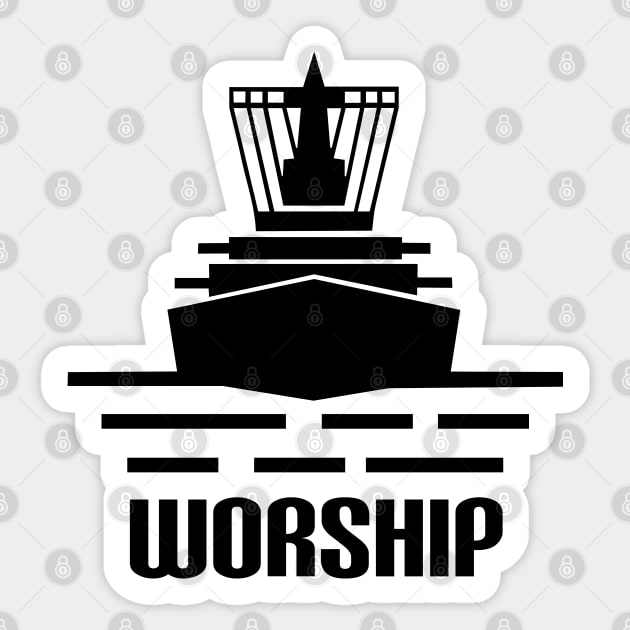 Worship Sticker by Church Store